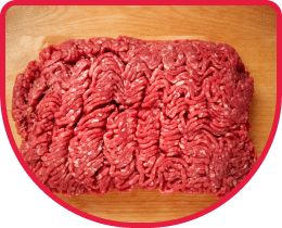 raw ground beef